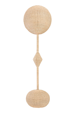 Modern Rattan Floor Lamp | Versmissen Chup | Oroa.com