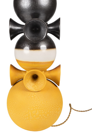 Bronze and Yellow Table Lamp | Versmissen Datoga | Oroa.com