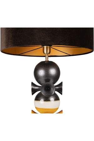 Bronze and Yellow Table Lamp | Versmissen Datoga | Oroa.com