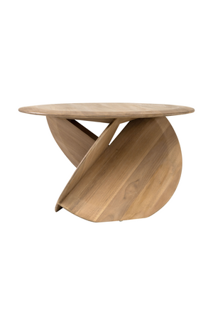 Teak Architectural Coffee Table | Versmissen Fan | Oroa.com