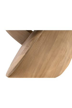 Teak Architectural Coffee Table | Versmissen Fan | Oroa.com