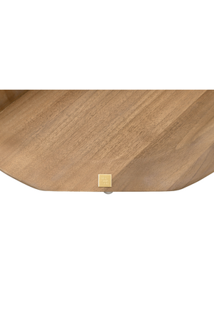 Teak Architectural Coffee Table | Versmissen Fan | Oroa.com