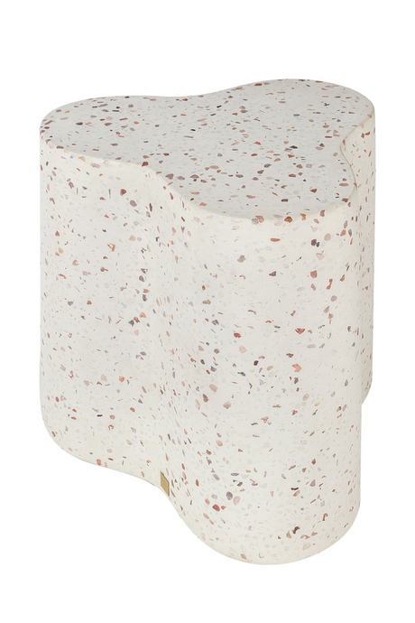 Speckled Terrazzo Table / Stool | Versmissen Freddy | Oroatrade.com