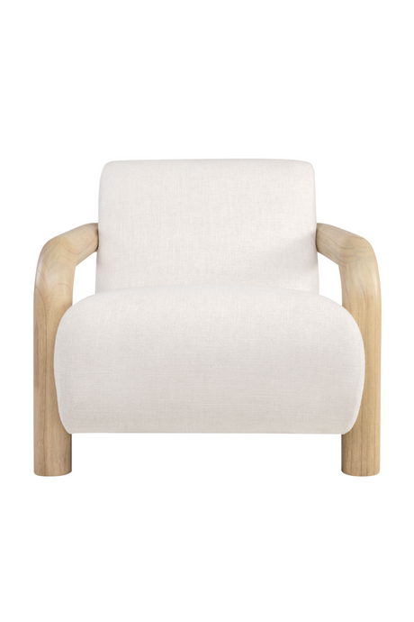 White Modern Lounge Chair | Versmissen Goma | Oroa.com