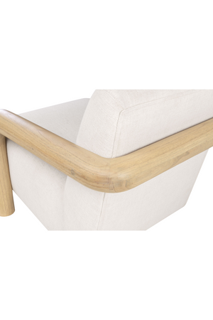 White Modern Lounge Chair | Versmissen Goma | Oroa.com