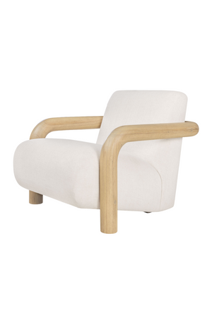 White Modern Lounge Chair | Versmissen Goma | Oroa.com