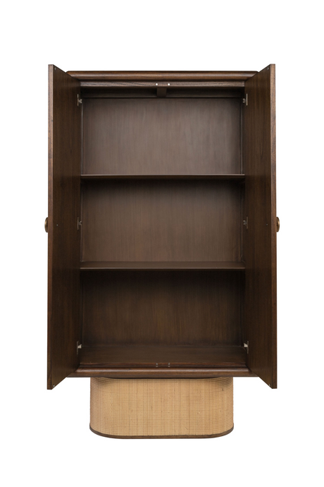 Modern Rattan 2-Door Cabinet | Versmissen Granada | Oroa.com