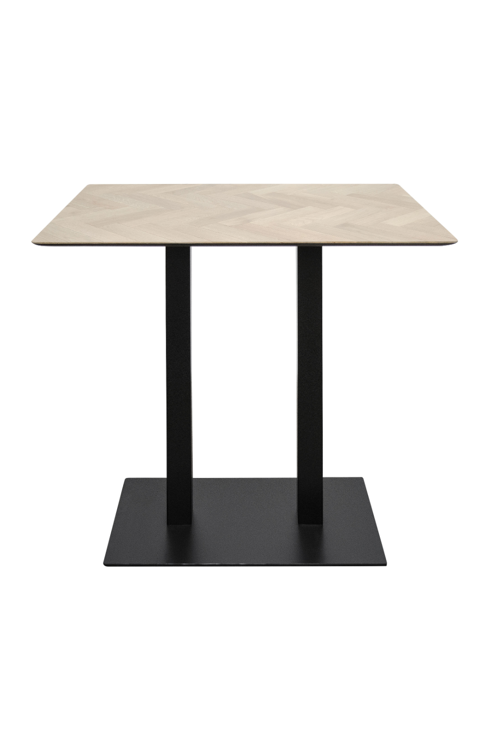 Natural Oak Bar Table | Versmissen Herringbone | Oroa.com