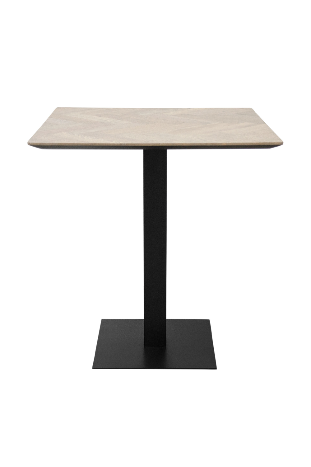 Square Pedestal Dining Table | Versmissen Herringbone | Oroa.com