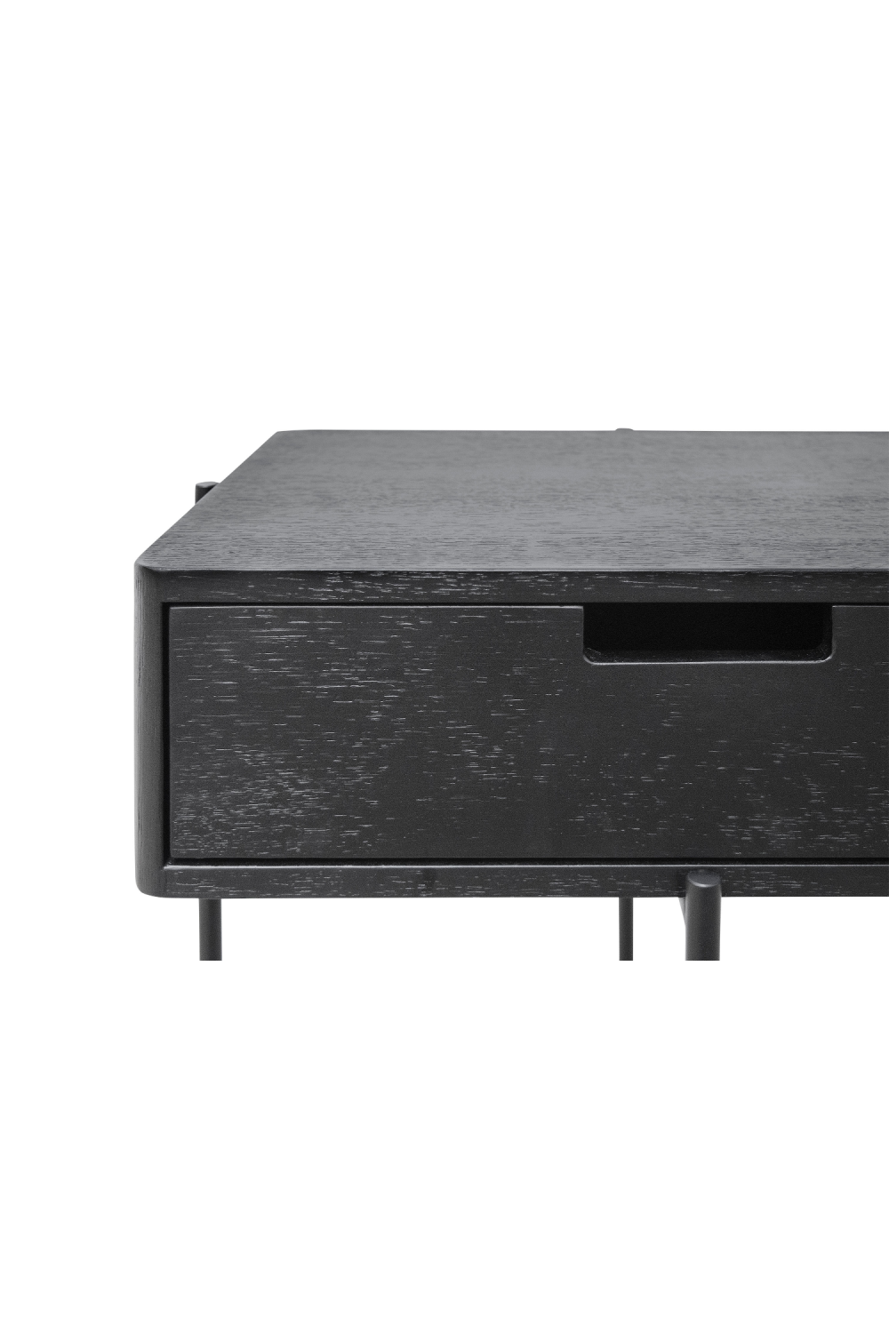 Black One-Drawer Cabinet | Versmissen Highline | Oroa.com