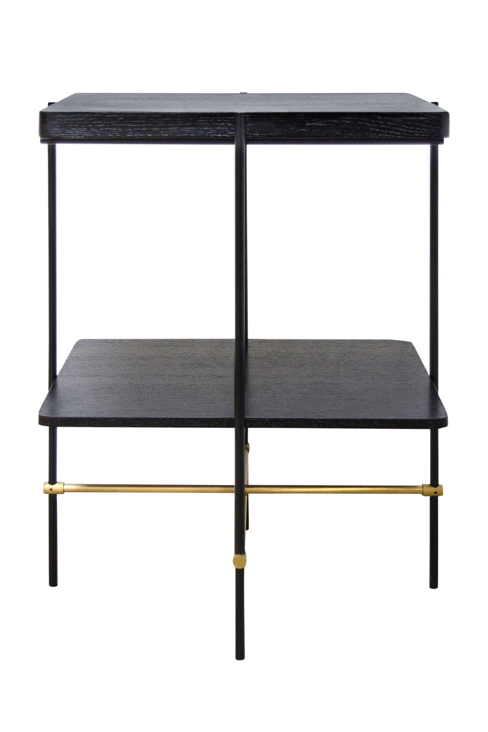 Black 2-Layer Occasional Table | Versmissen Highline | Oroa.com