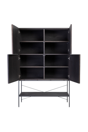 Oak Parquet 4-Door Cabinet | Versmissen Illusion | Oroa.com