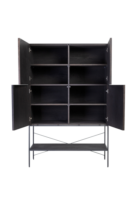 Oak Parquet 4-Door Cabinet | Versmissen Illusion | Oroa.com