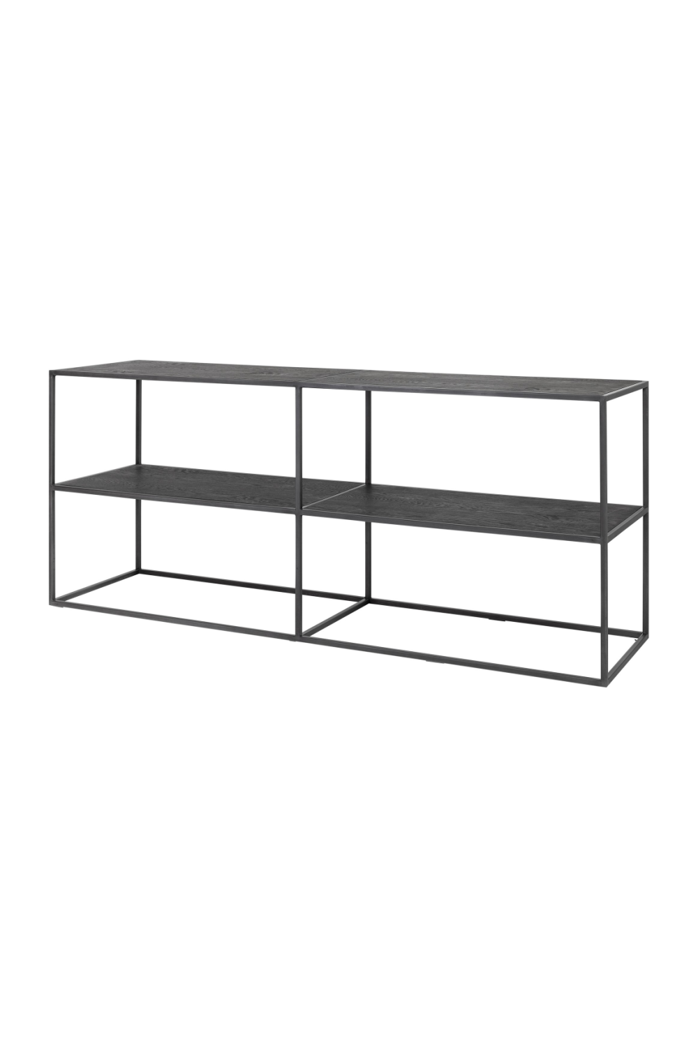 Black Wooden Framed Rack | Versmissen Illusion | Oroa.com