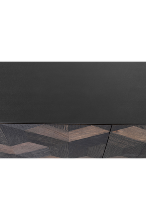 Oak Parquet Sideboard with Toprack | Versmissen Illusion | Oroa.com