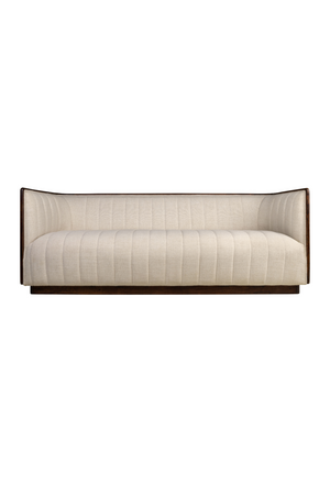 Beige Channeled Sofa | Versmissen Isabel | Oroa.com