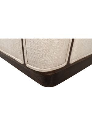 Beige Channeled Sofa | Versmissen Isabel | Oroa.com