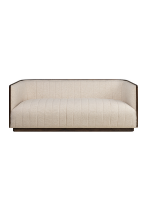 Beige Channeled Sofa | Versmissen Isabel | Oroa.com