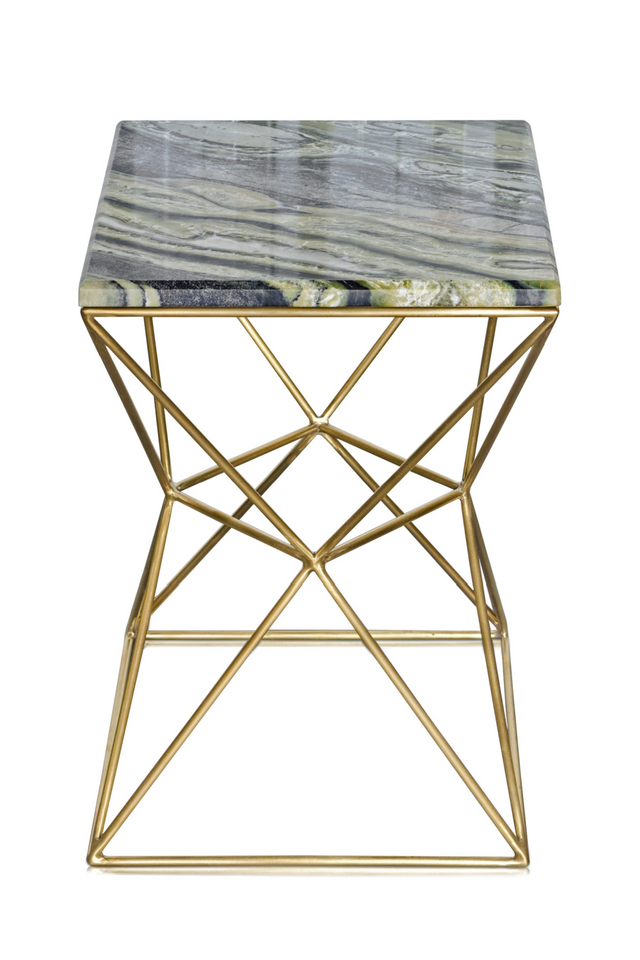 Sculptural Marble Lampstand Table | Versmissen Jules | Oroa.com