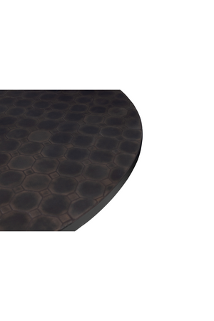 Black Pedestal Coffee Table | Versmissen Labo Octo | Oroa.com