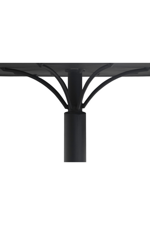 Black Ceramic Round Dining Table | Versmissen Labo Slate | Oroa.com