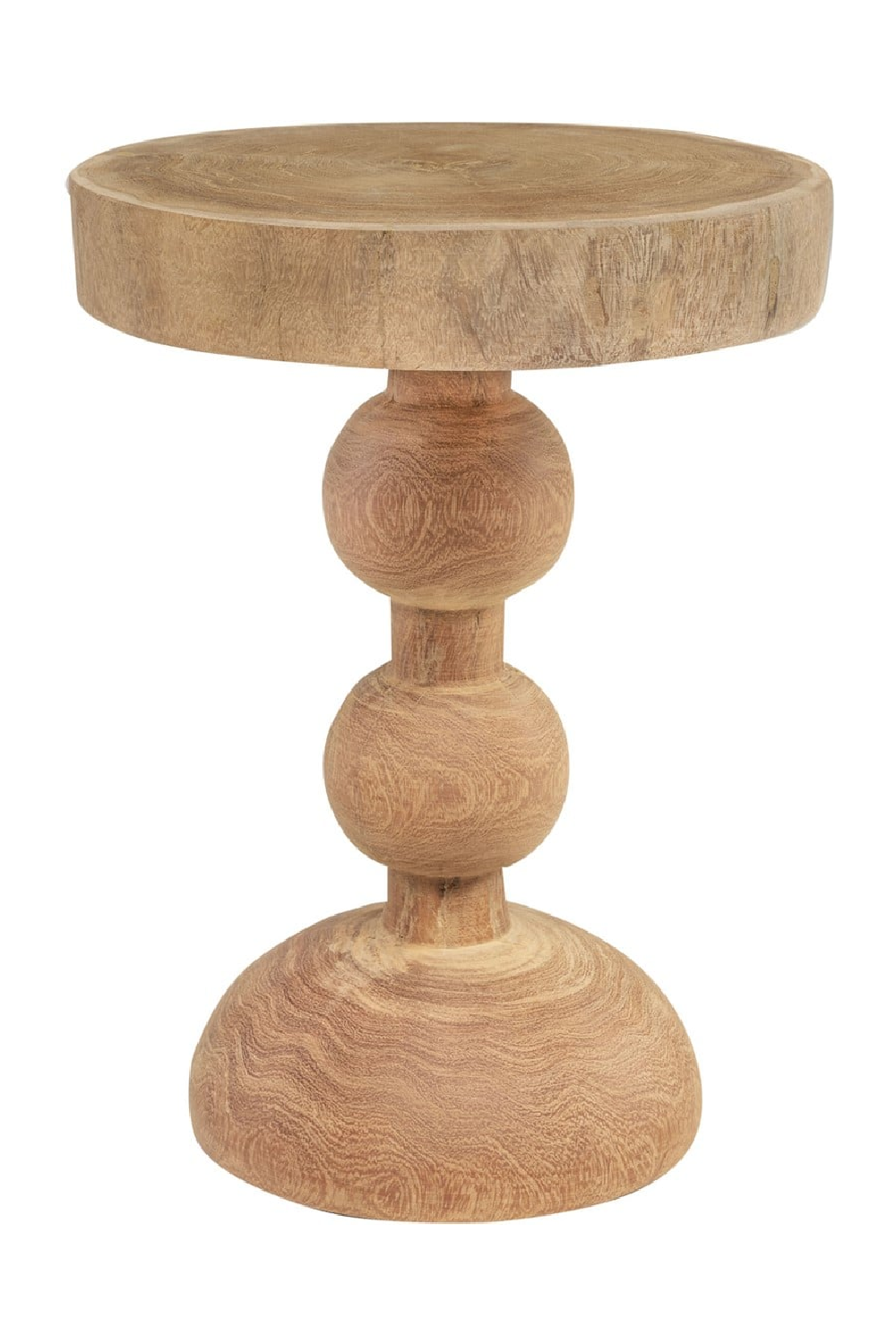Central Base Wood Side Table | Versmissen Boule | Oroa.com