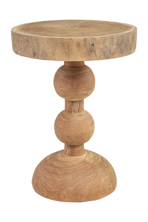Central Base Wood Side Table | Versmissen Boule | Oroa.com