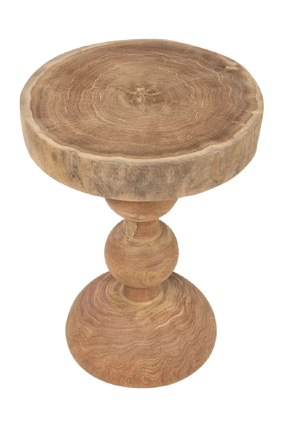 Central Base Wood Side Table | Versmissen Boule | Oroa.com