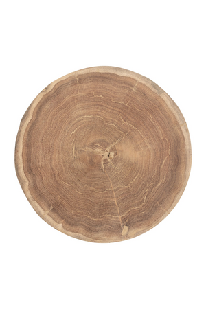 Central Base Wood Side Table | Versmissen Boule | Oroa.com