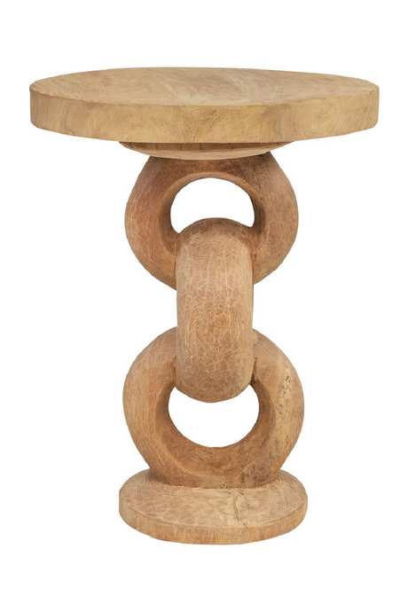Wooden Link Side Table L | Versmissen Chain | Oroa.com
