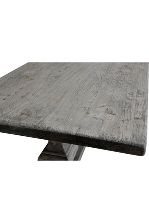 Gray Wooden Dining Table | Versmissen Column | Oroa.com