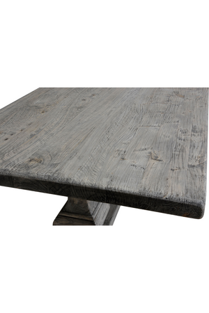 Gray Wooden Dining Table | Versmissen Column | Oroa.com