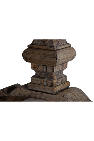 Reclaimed Pine Dining Table | Versmissen Column | Oroa.com