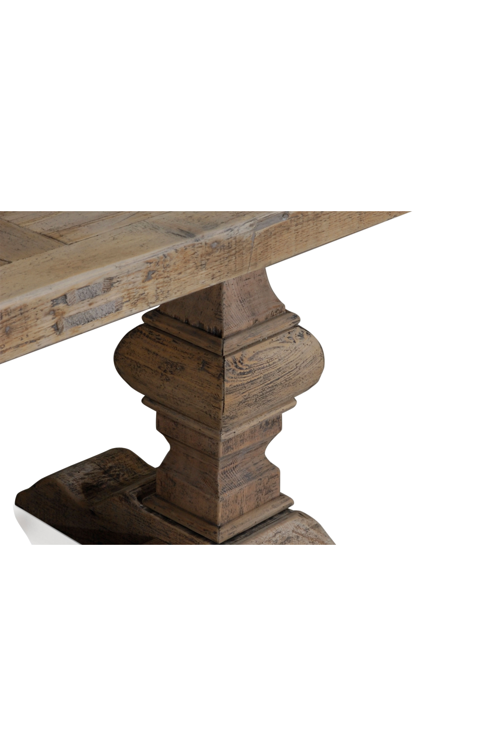 Reclaimed Pine Dining Table | Versmissen Column | Oroa.com