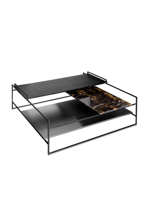 Multi-layered Black Coffee Table | Versmissen Architect | Oroa.com