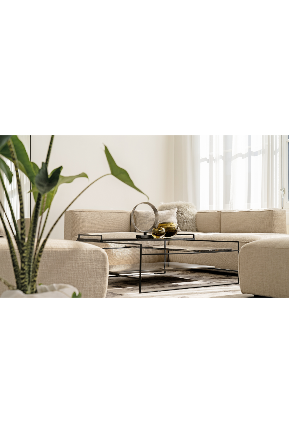 Multi-layered Black Coffee Table | Versmissen Architect | Oroa.com