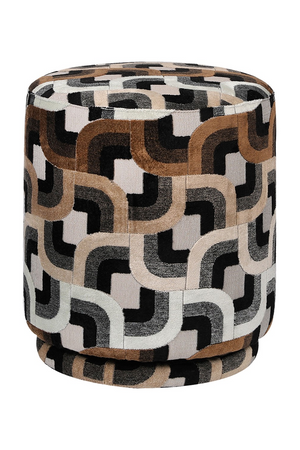 Chain Patterned Swivel Stool | Versmissen Madison | Oroa.com
