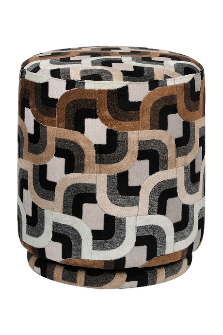 Chain Patterned Swivel Stool | Versmissen Madison | Oroa.com
