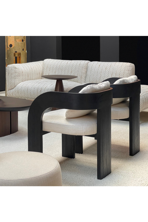 Modern Curved Dining Chair | Versmissen Maravi | Oroa.com