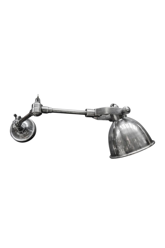Silver Industrial Wall Lamp | Versmissen Maxim Swing | Oroa.com