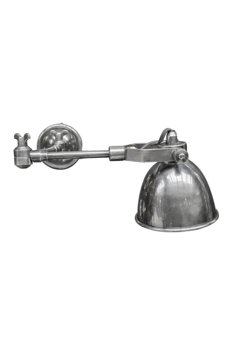 Silver Industrial Wall Lamp | Versmissen Maxim Swing | Oroa.com