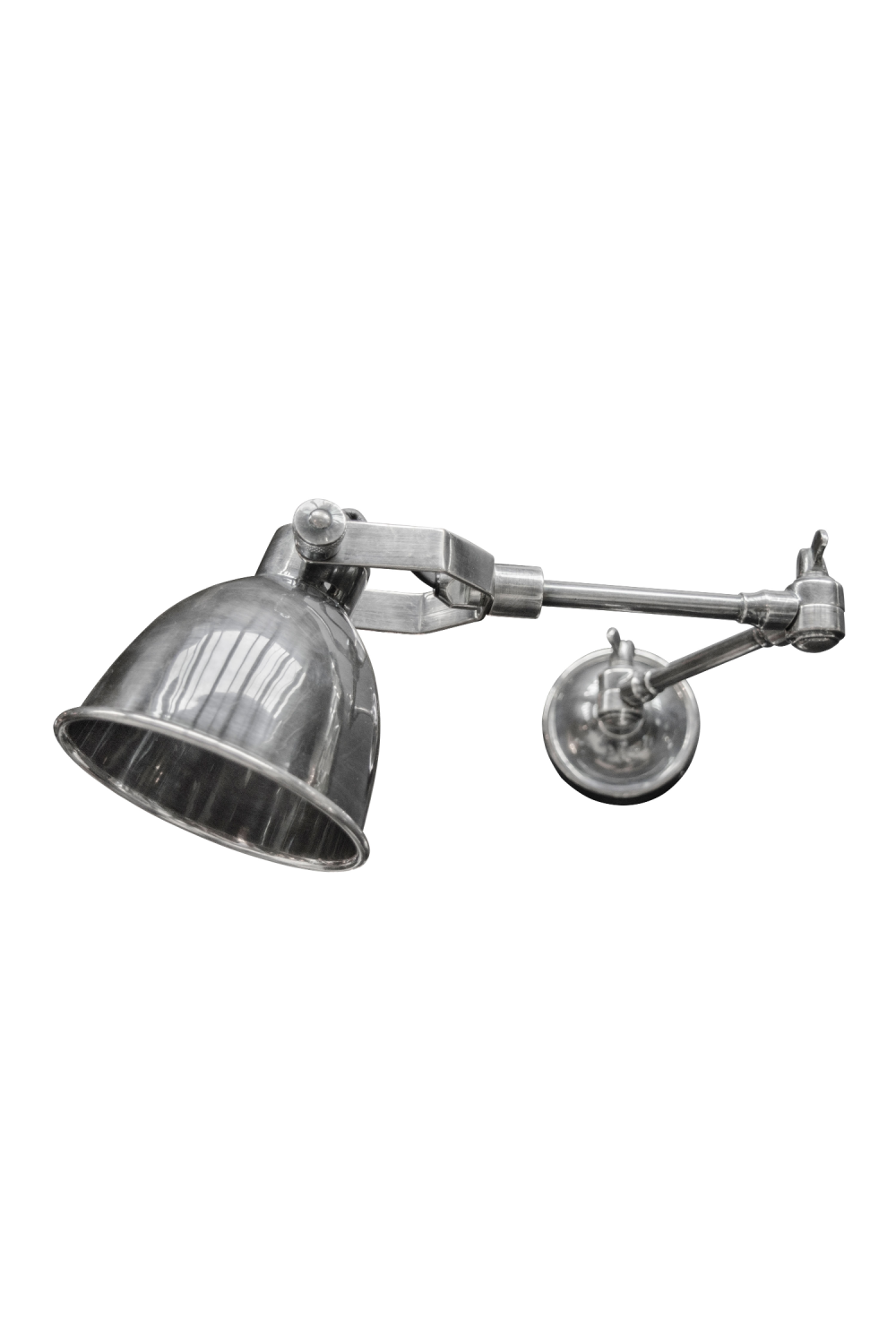 Silver Industrial Wall Lamp | Versmissen Maxim Swing | Oroa.com