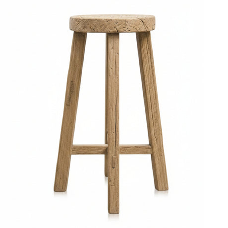 Round Wooden Bar Stool | Versmissen | Oroa.com