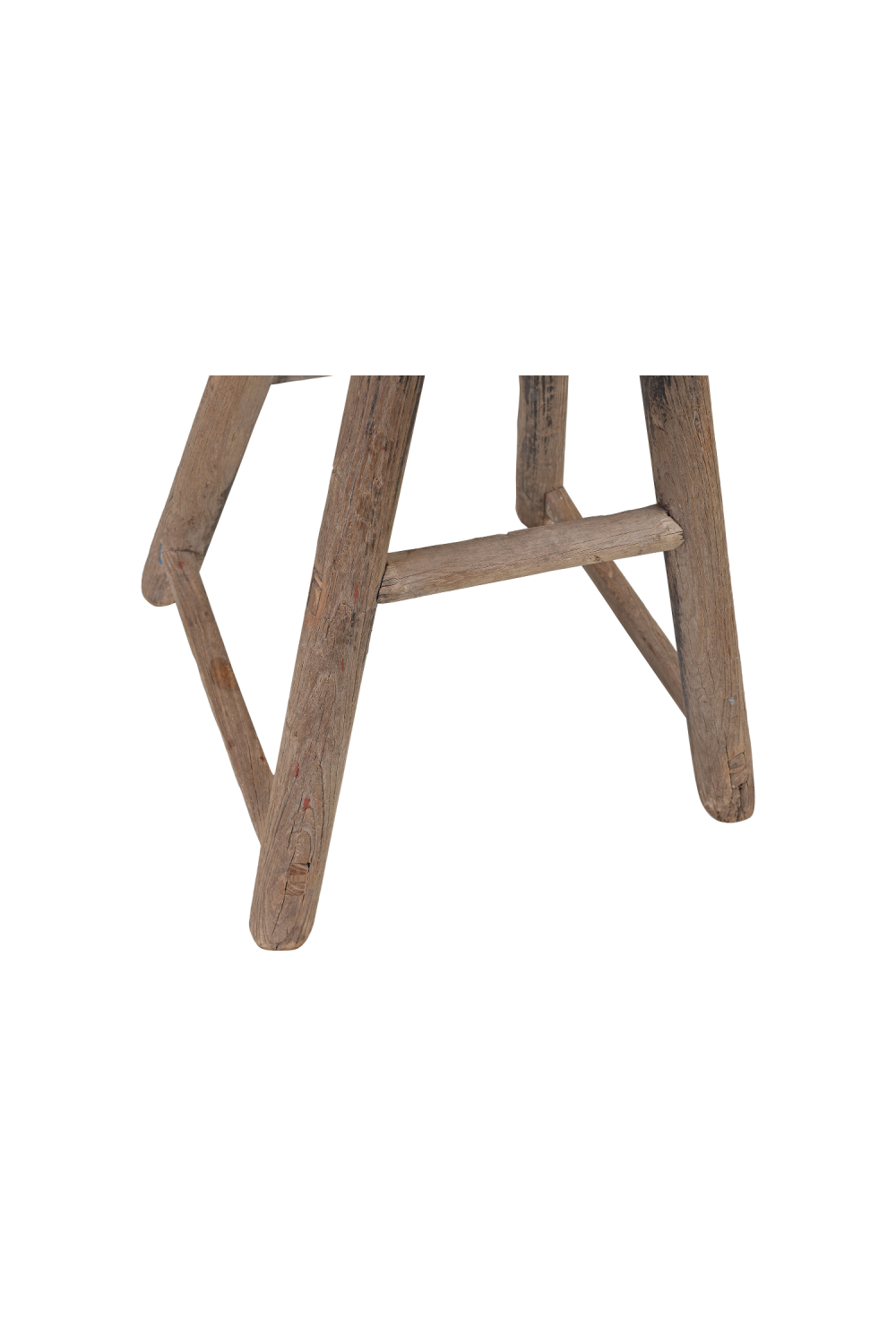 Round Wooden Rustic Stool | Versmissen | Oroa.com
