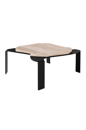 Beige Travertine Coffee Table | Versmissen Moon | Oroa.com