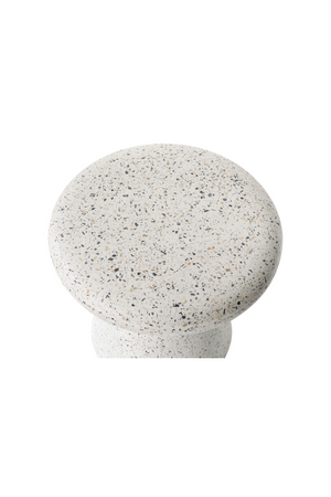White Terrazzo Table / Stool | Versmissen Mush | Oroa.com