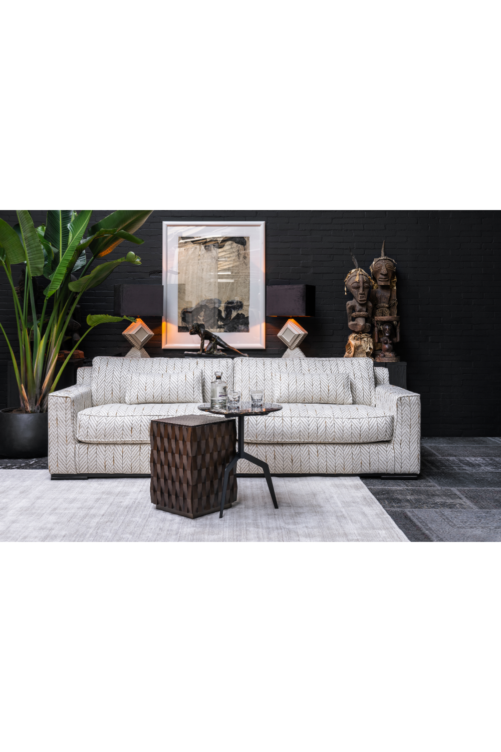 Wooden Square Occasional Table | Versmissen Naga | Oroa.com