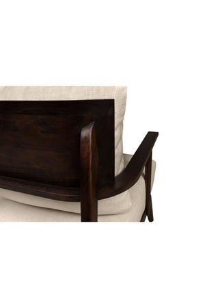 Wooden Framed Lounge Chair | Versmissen Okavango | Oroa.com