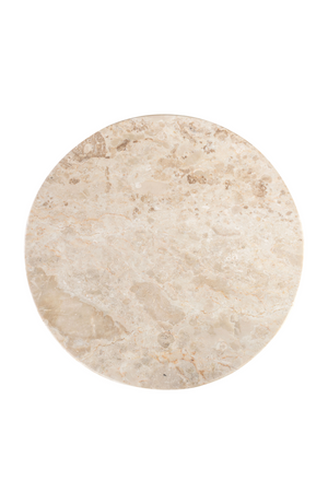 Cream Marble Tripod Occasional Table | Versmissen Tommy | Oroa.com