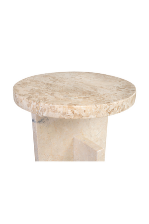 Cream Marble Occasional Table | Versmissen Tommy Plus | Oroa.com